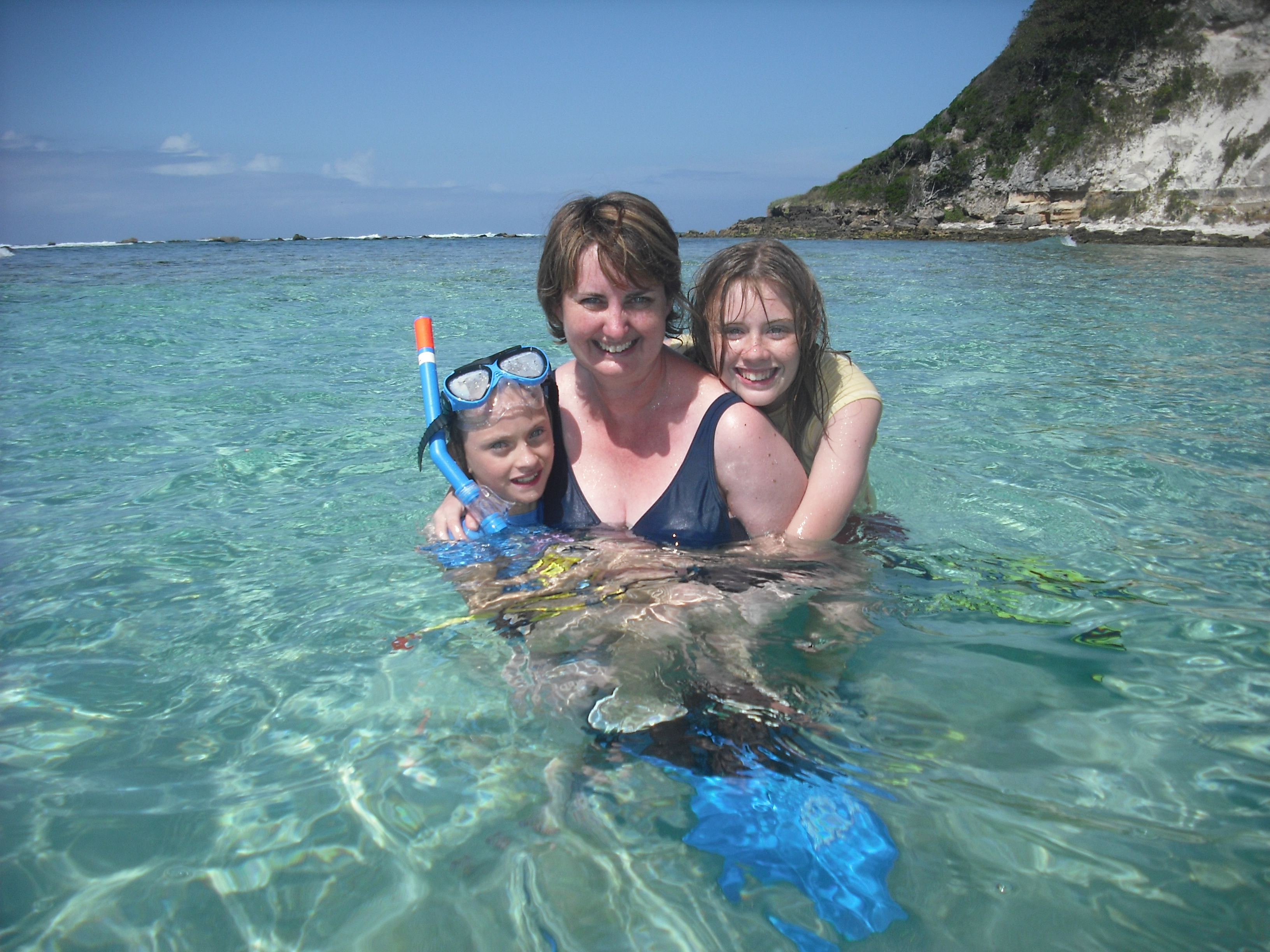 Swimming at Lord Howe Island