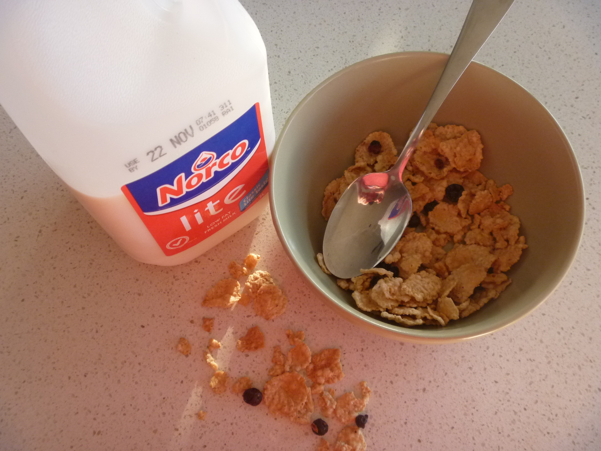 Milk and Cereal