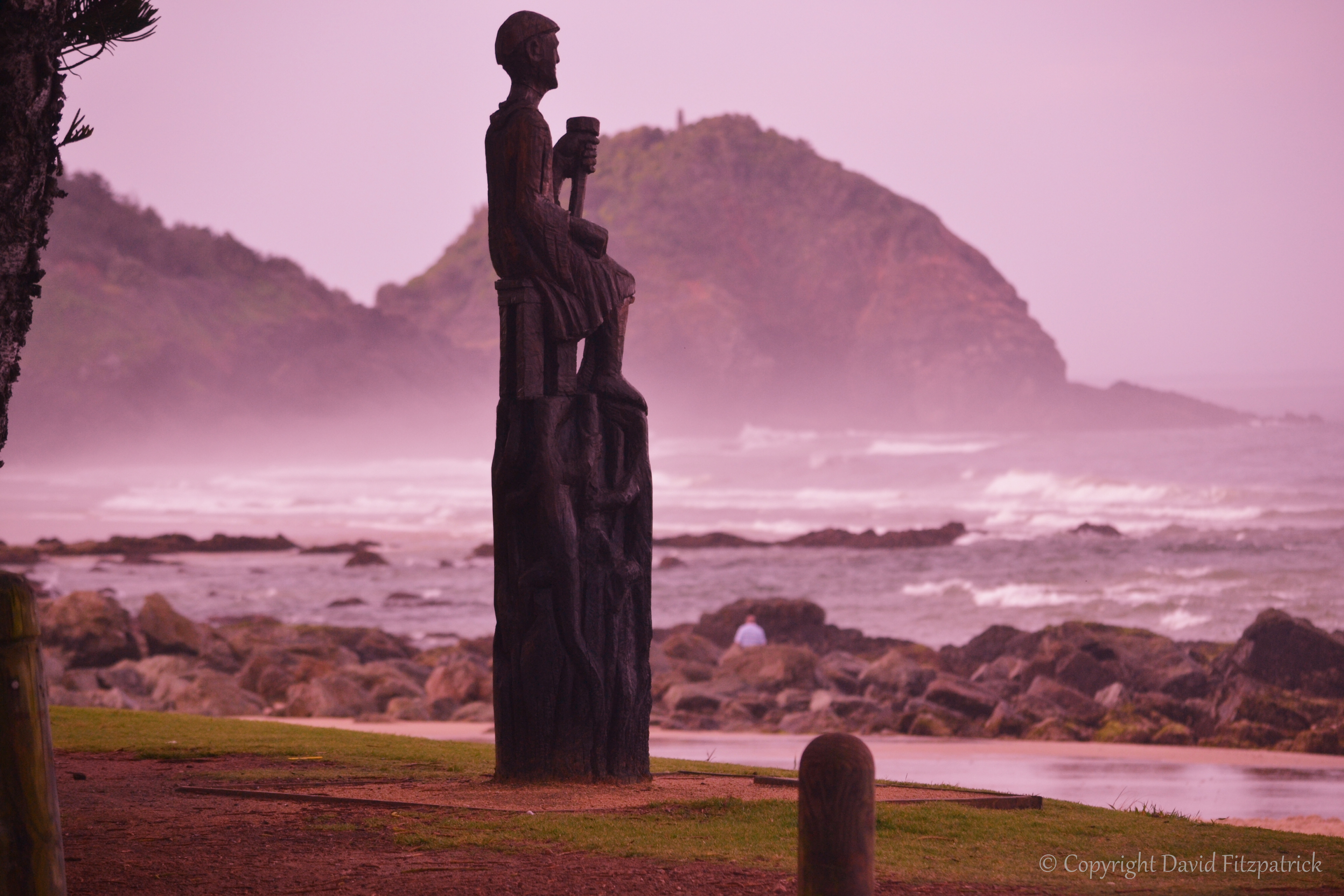 Statue at Shelly Beach