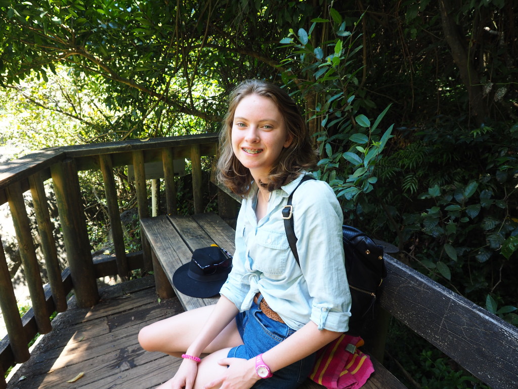 Taking a breather Ellenborough Falls